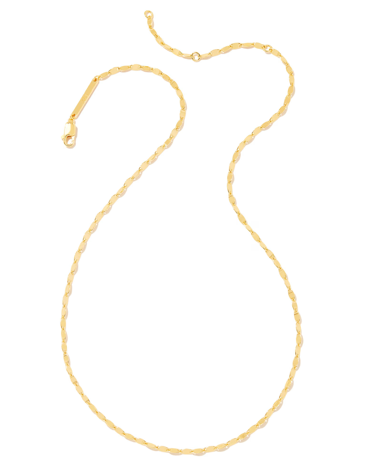 Twisted Link Chain Necklace in 18k Gold Vermeil | Kendra Scott