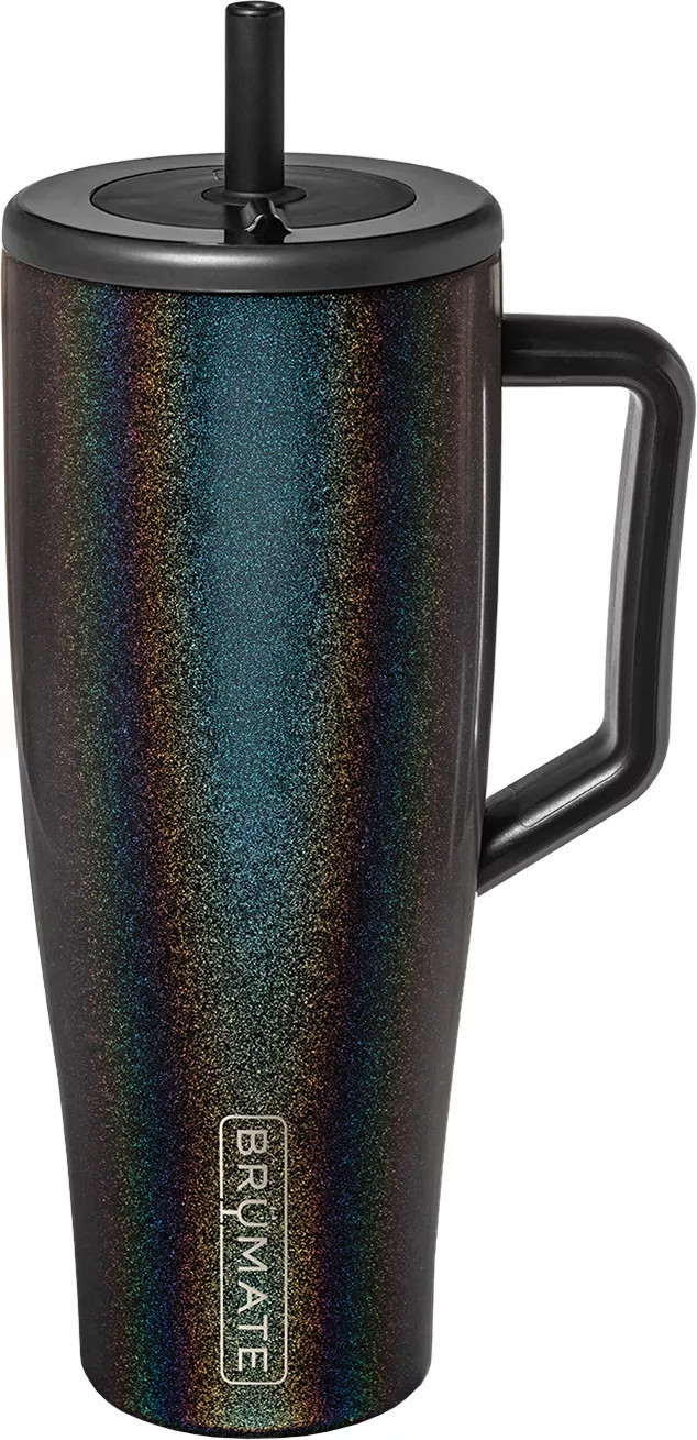 BruMate Era 40 oz. Straw Tumbler with Premium Finish, Glitter Charcoal Gray | Golf Galaxy