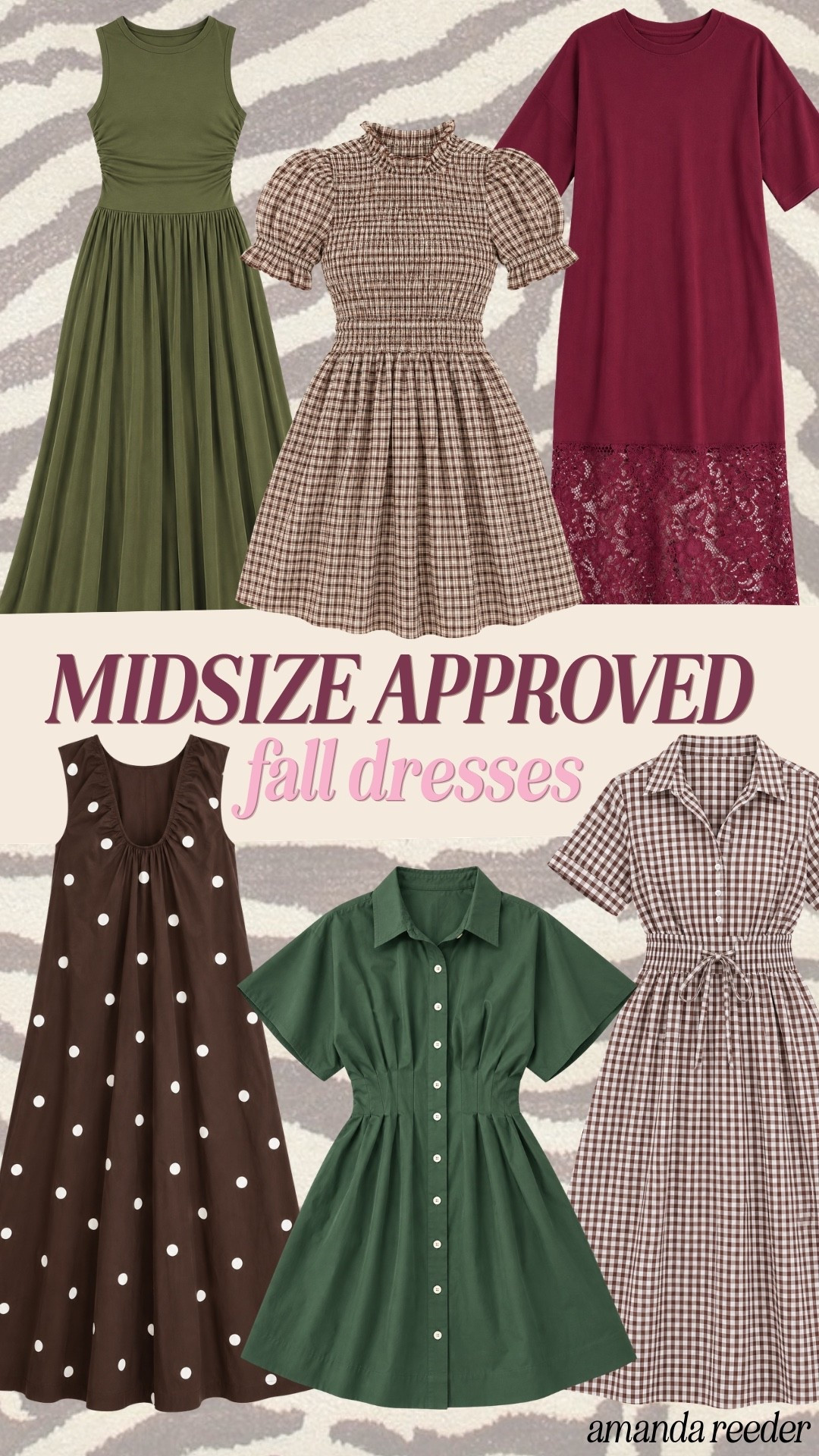 Midsize approved fall dresses! These are the dresses that are perfect for fall events and dinner dates. Pair these dresses with tall boots, statement jewelry, and suede bags!

#LTKMidsize #LTKootd #LTKdayinmylife