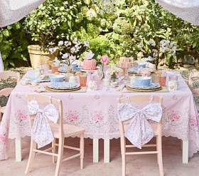 LoveShackFancy Easter Tablecloth | Pottery Barn Kids