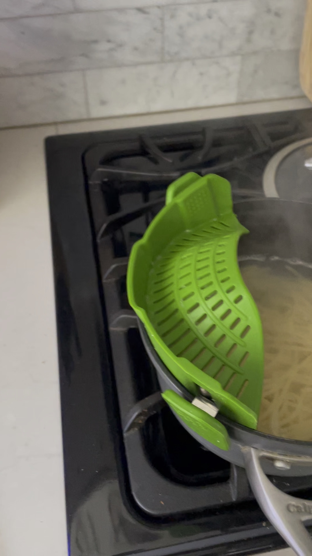 The clip-on pasta strainer is a simple kitchen tool that makes draining pasta, veggies, and more quick and mess-free. It clips securely onto any pot or pan, so you can pour without needing a bulky colander. A small, practical kitchen essential that saves time and space.

Keywords included: clip-on pasta strainer, kitchen gadgets, pasta strainer for pots, easy strainer, space-saving kitchen tool.


#LTKSaleAlert #LTKHome #LTKFamily