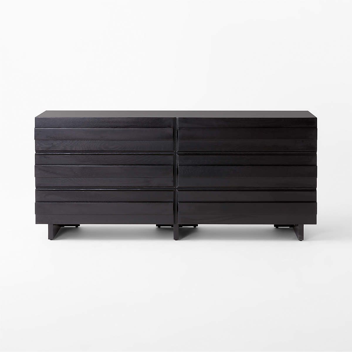 Seacliff Low 6-Drawer Oak Dresser | CB2 | CB2