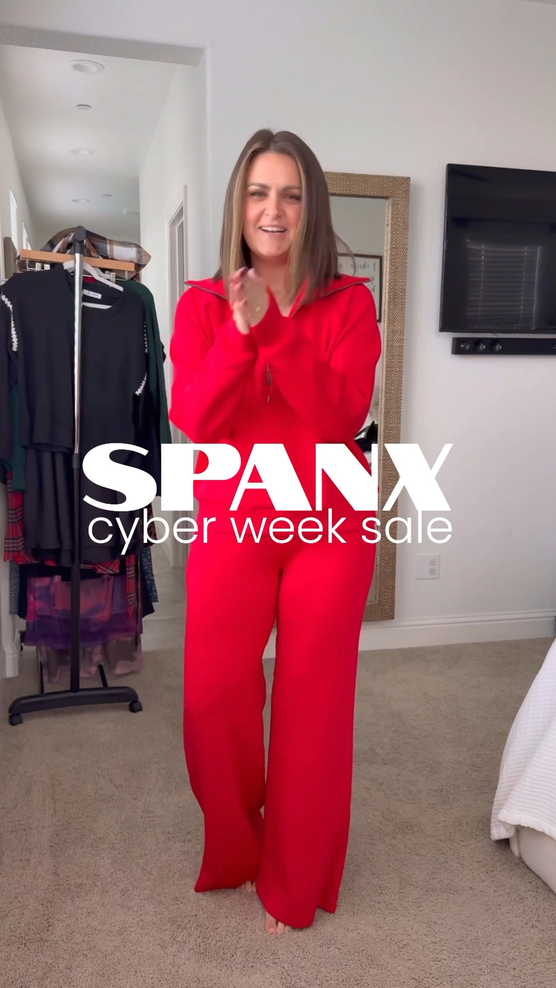 @spanx 30% off - no code needed!! Exclusions apply, but Air Essentials are including in the sale - as are Spanx Booty boost leggings and EveryWear jeans! #spanxpartner

Sizing as pictured - XL in AirEssentials, Large in jeans, and I can do a Large and XL in booty boost leggings (depending on how much compression I’m wanting)

black friday, cyber monday, cyber week, holiday deals, black friday deals, cyber monday deals, cyber week deals, early black friday deals, early cyber monday deals, flash deals, lightning deals, doorbuster deals, limited-time deals, best black friday deals, best cyber monday deals, top cyber week deals, trending deals, viral deals, must-have deals, best sellers, top rated deals, highly rated deals, deals, gift deals, fashion deals, last-minute deals, holiday sale, mega sale, online deals, shopping deals, biggest sale of the year, can’t-miss deals, cyber savings, black friday savings, shop the sale, early access deals, SPANX, Courtney Hamilton, California, mid size, mid size fashion, size 12

#LTKHoliday #LTKCyberWeek #LTKSaleAlert