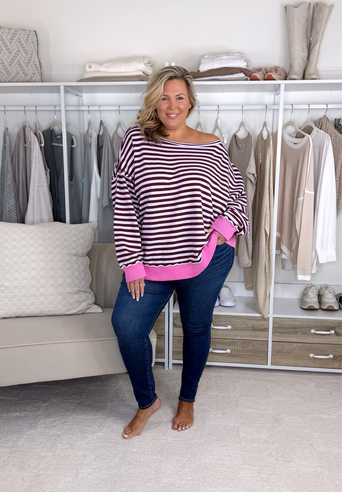 American Eagle haul! Jeans are a size 20. Everything else is a XXL! The denim button up won’t button and is too tight. Plus size, outfit inspo, fall fashion, mom life, apron belly

#LTKMidsize #LTKPlusSize #LTKSeasonal