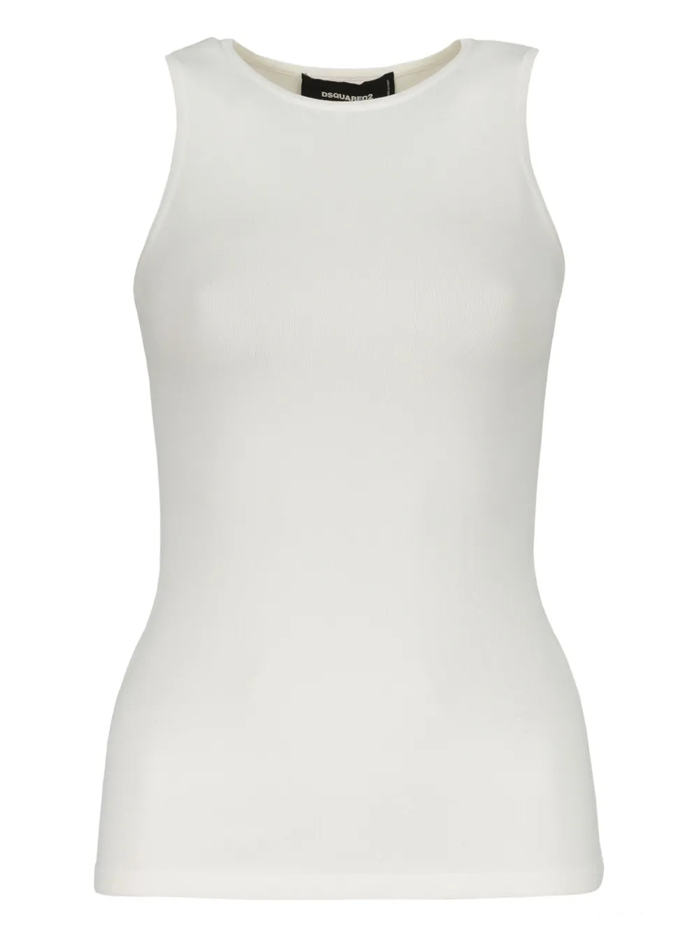ribbed-trim tank top | Farfetch Global