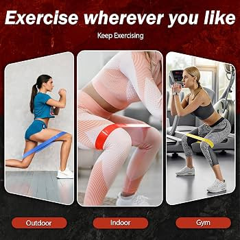 Resistance Bands for Working Out, 5 Levels Resistance Exercise Bands with Woven Bag, Bands for Wo... | Amazon (US)
