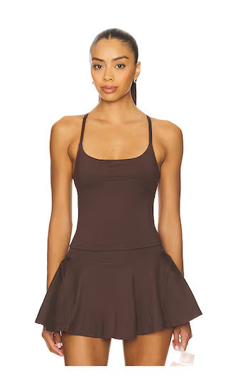 WellBeing + BeingWell MoveWell Haven Tank in Brown. - size M | Revolve Clothing (Global)