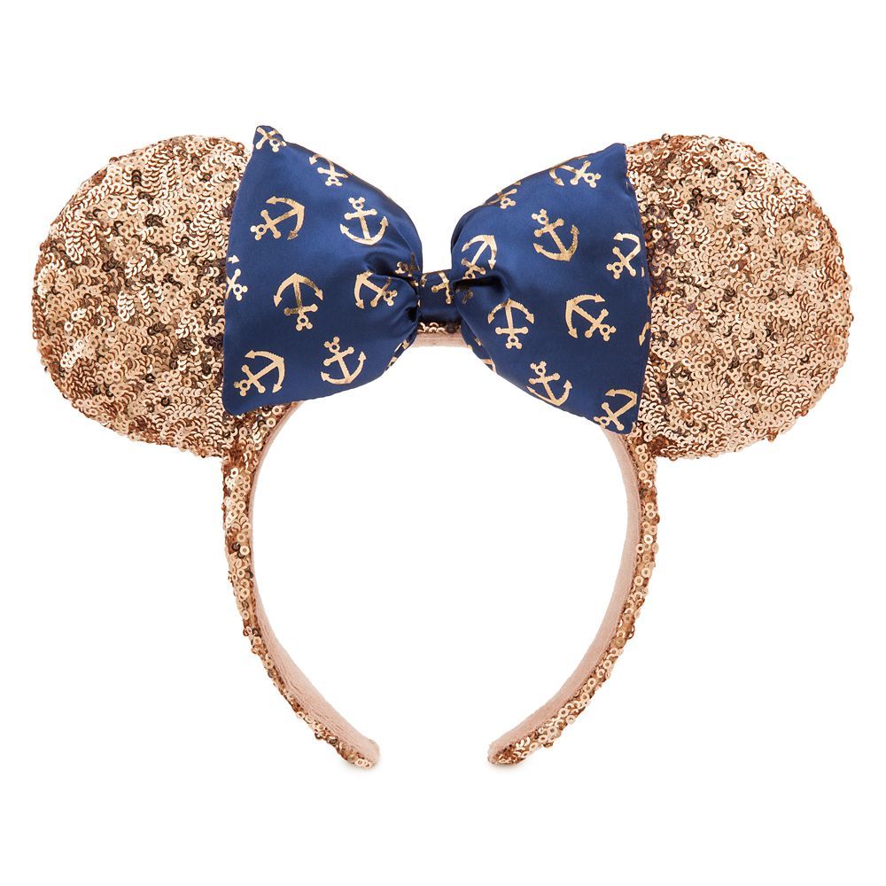 Minnie Mouse Rose Gold Disney Cruise Line Ear Headband | shopDisney | Disney Store