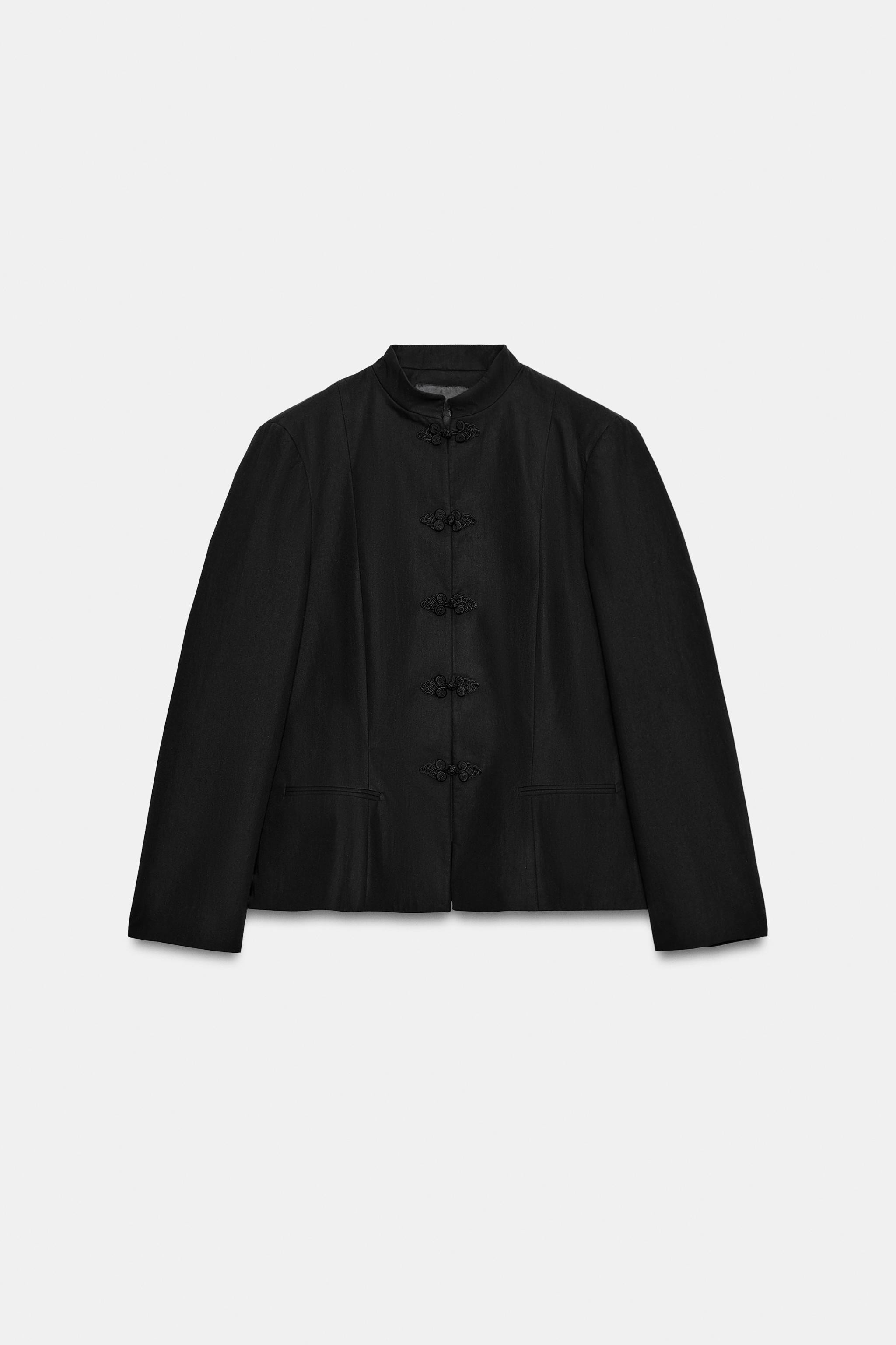 FIREMAN CLASP PEPLUM BLAZER ZW COLLECTION | Zara US