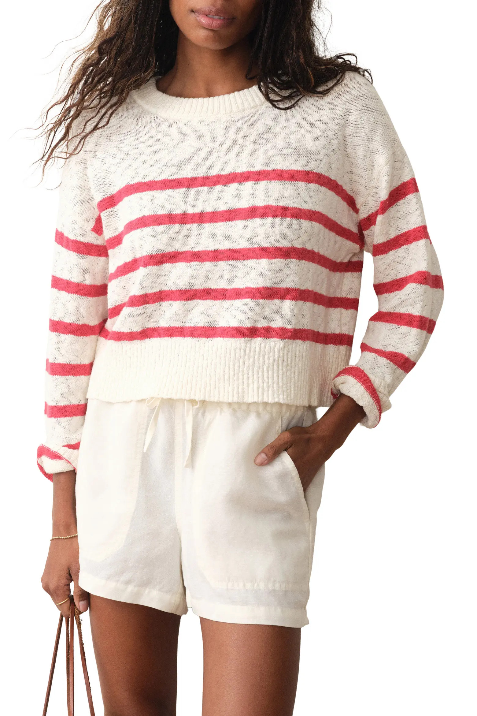 Seabreeze Striped Crewneck Sweater (Women) | Nordstrom | Nordstrom