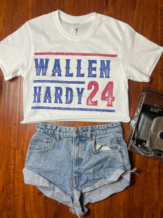 Wallen Hardy 2024 Crop Top - Etsy | Etsy (US)