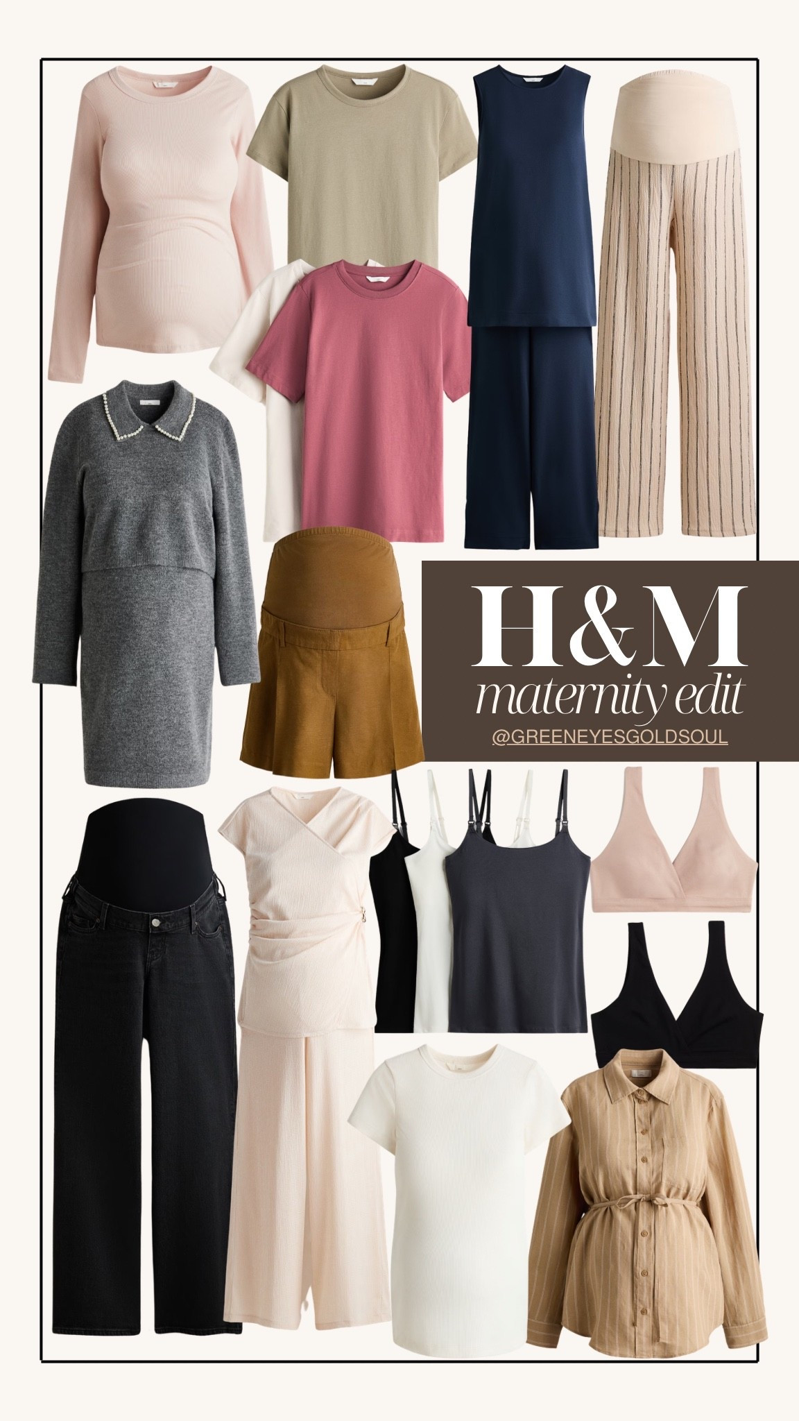 H&M maternity has so many good basics right now. 🤍 From everyday ribbed tees and nursing friendly tops to cozy lounge sets, maternity jeans, linen pieces, and comfortable bras, these are the staples you’ll reach for throughout pregnancy and beyond. Sharing my favorite finds all in one place!

H&M maternity, H&M maternity edit, Maternity clothes, Pregnancy outfits, Maternity basics, Maternity capsule wardrobe, Nursing friendly, Postpartum outfits, Maternity lounge set, Maternity pajamas, Maternity jeans, Maternity pants, Maternity shorts, Maternity dresses, Maternity tops, Ribbed maternity top, Linen maternity, Maternity tanks, Nursing bras, Maternity essentials, Neutral maternity style, Pregnancy fashion, Fall maternity outfits, Everyday maternity wear, Comfortable maternity clothes

#LTKStyle #LTKBump #LTKFamily #HMStyle #HMMaternity #MaternityStyle #PregnancyStyle #MaternityFashion #PregnancyOutfit #BumpStyle #MaternityEssentials #PregnancyWardrobe #NeutralStyle #CapsuleWardrobe #MomToBe #PregnantStyle #EverydayStyle #PostpartumStyle #MomLife #FallStyle

#LTKBump #LTKBaby #LTKootd