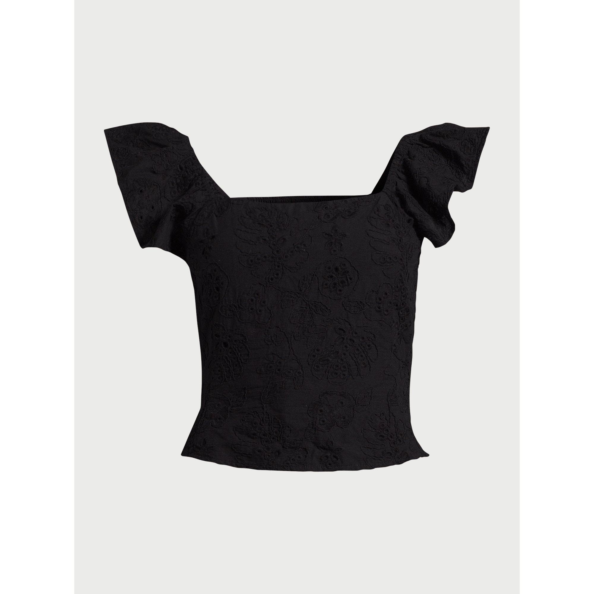 Sofia Jeans Women's Ruffle Sleeve Top, Sizes XS-XXXL - Walmart.com | Walmart (US)