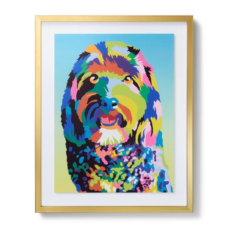16"x20" Framed Dog Wall Art - Tabitha Brown for Target | Target