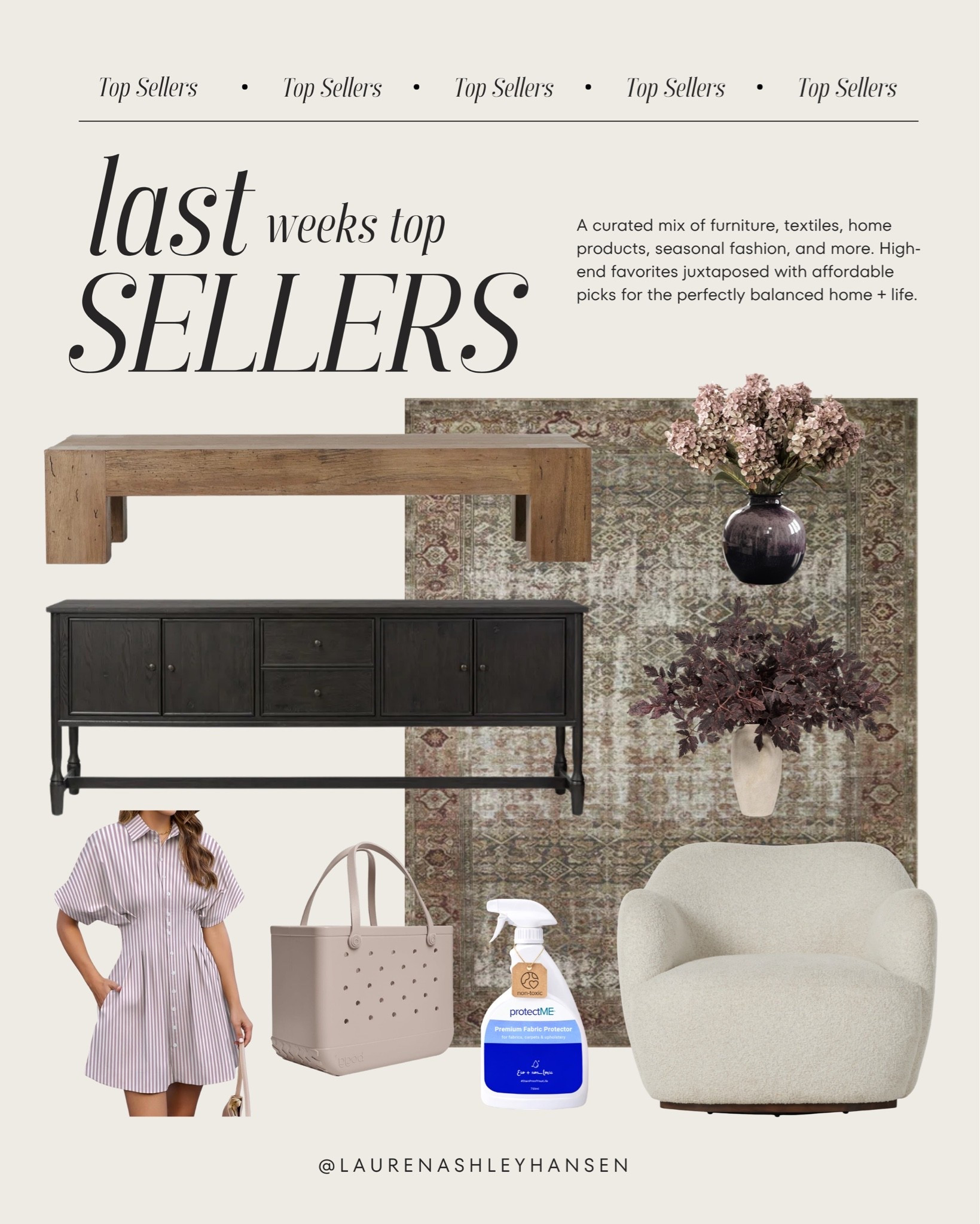 A curated mix of furniture, textiles, home products, seasonal fashion, and more. High-end favorites juxtaposed with affordable picks for the perfectly balanced home + life.

#LTKHome #LTKgrwm #LTKSeasonal