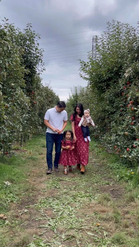 First family apple picking adventure! My girls truly are the apples of my eyes!
Our fall family outfits are linked.
15 justatinabit gives you
15% off of our matching mommy and me dresses! Fall shoes


#LTKkids #LTKbaby #LTKfamily