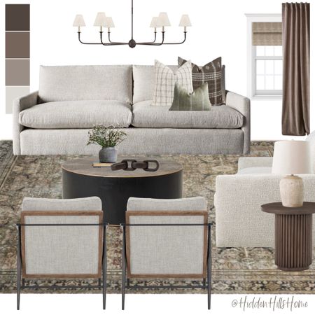 Living room mood board, living room design inspo, modern-transitional living room decor, cozy family room design #homedecor

#LTKsalealert #LTKfamily #LTKhome