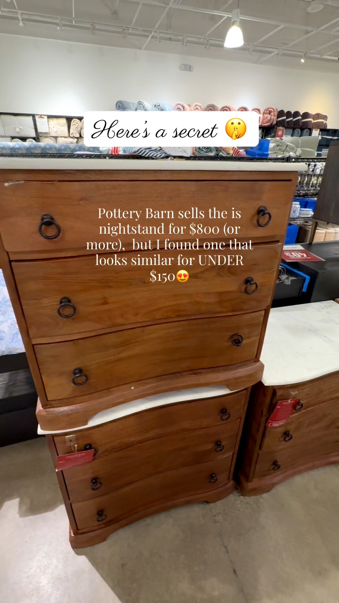 Nightstand look for less! Shop by clicking the thumbnails! Bedroom furniture, bedroom, nightstand, affordable nightstand, master bedroom, wood nightstand, look for less, designer inspired, dupe, nightstand with drawers, vintage nightstand 

#LTKSaleAlert #LTKHome #LTKvlog