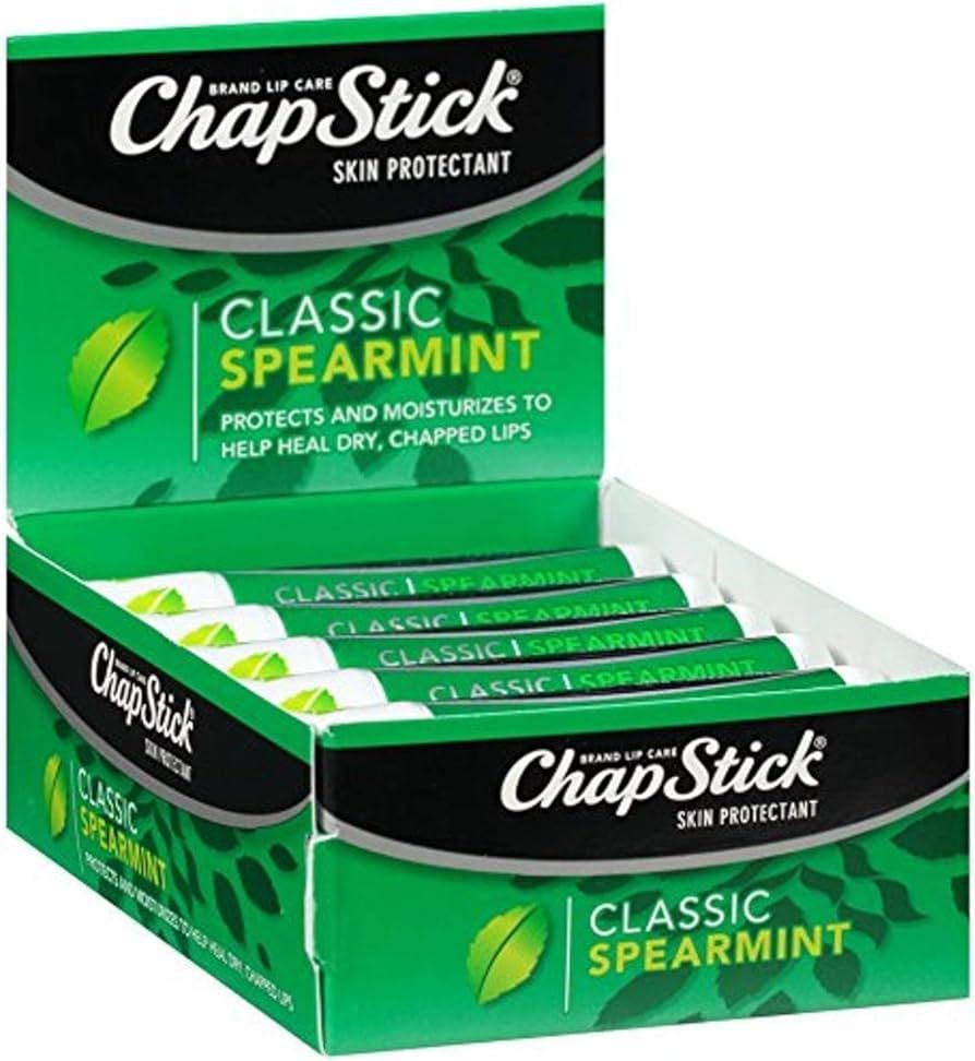ChapStick 12 Piece Refill Tray, Spearmint, 0.15 Ounce, 12 Count (Pack of 1) | Amazon (US)