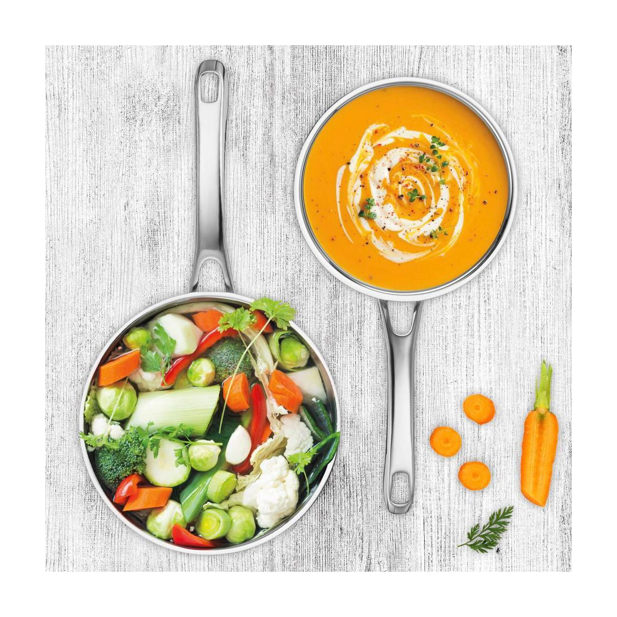 Cuisinart Classic 4pc Stainless Steel Saucepan Set (1.5qt & 3qt) - 83-4 | Target