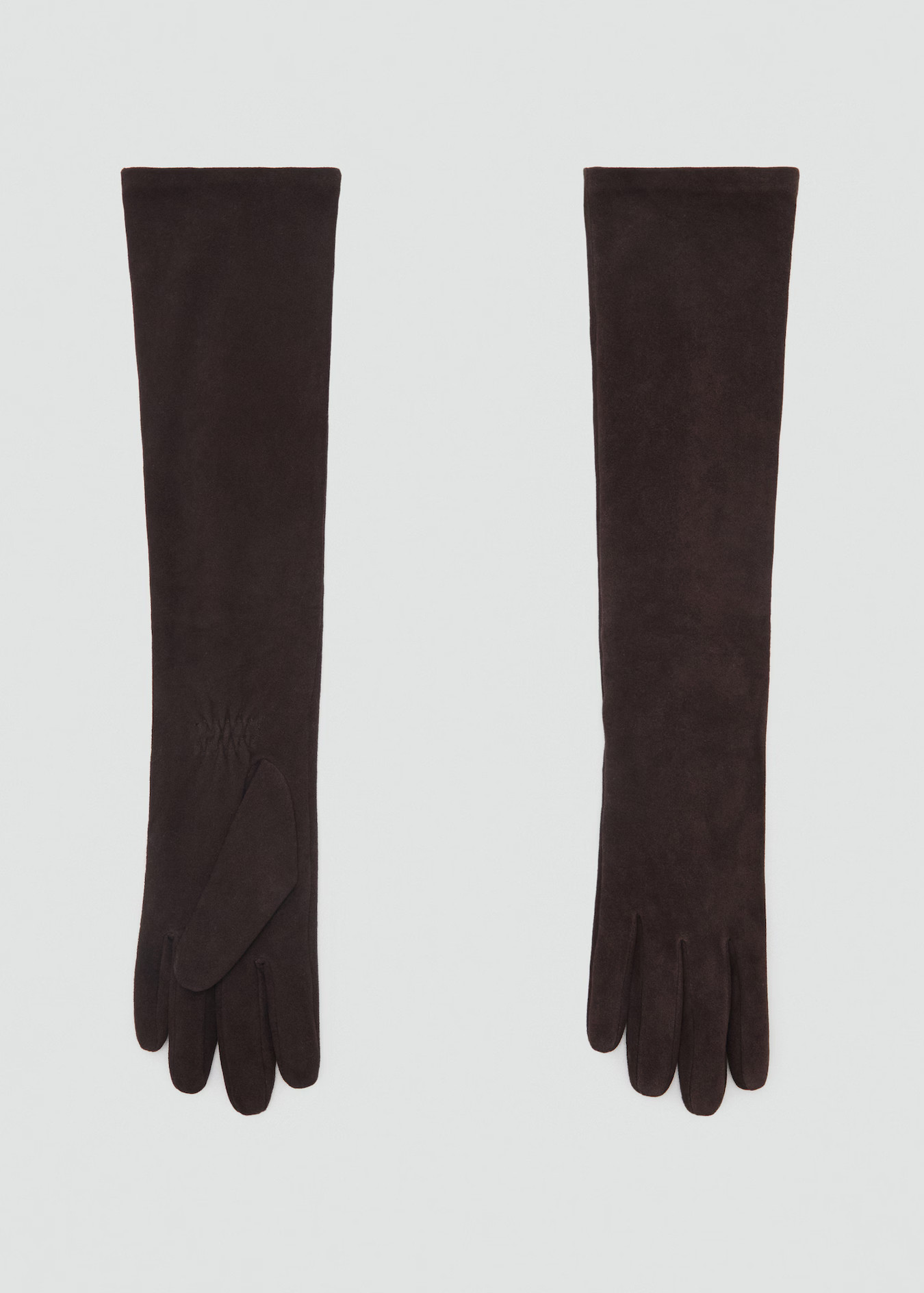 100% suede long gloves | Mango (US/MX/AU)