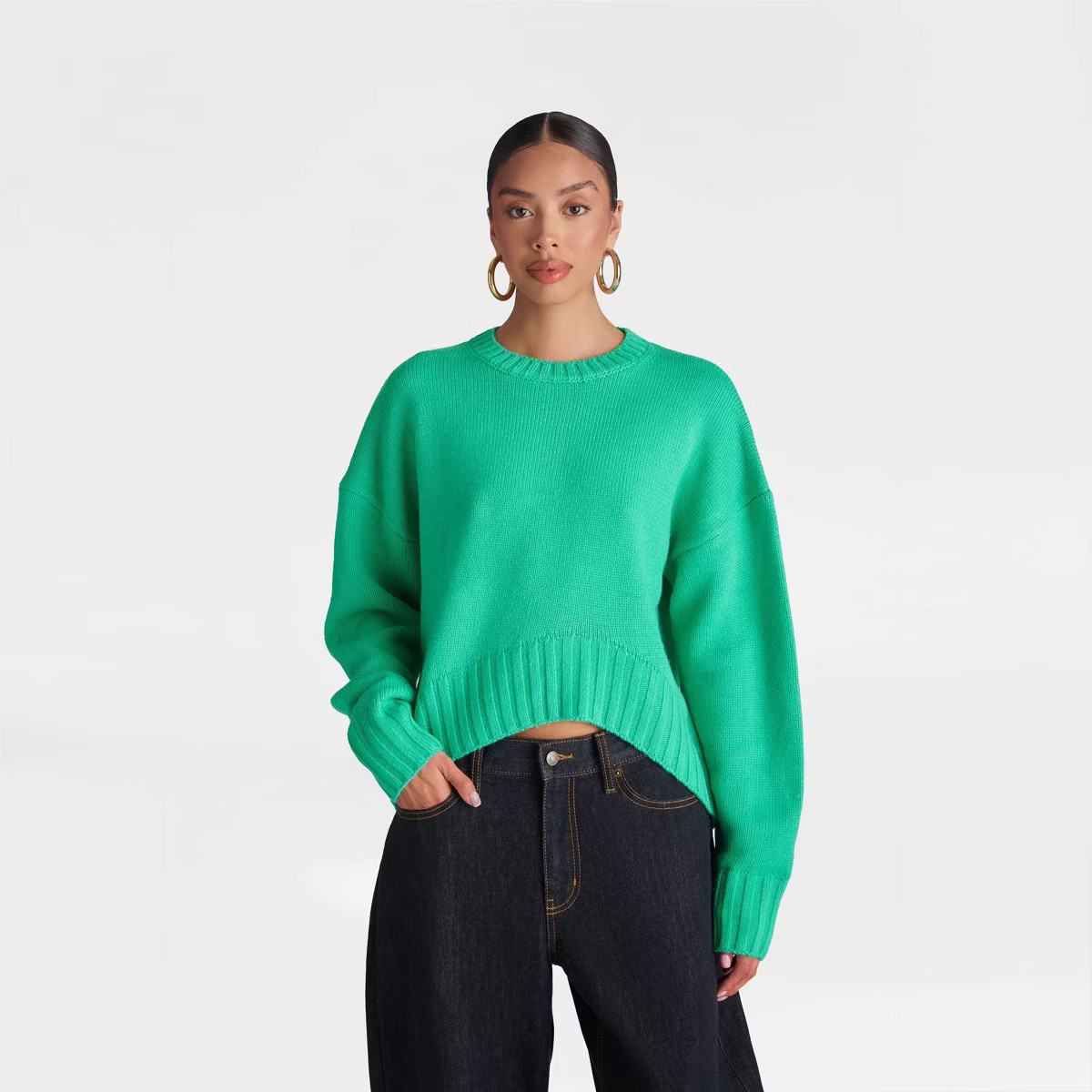 KBB by KAHLANA Women's 'The Asymmetric Sweater' | Target