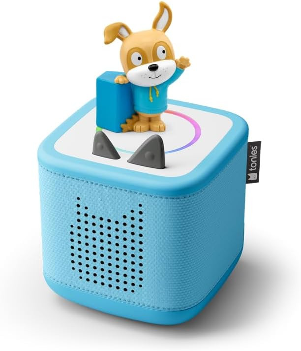 tonies Toniebox 2 Bundle Including 1 Tonies: Lalalinos Cosmo - Music and Adventure, Sky Blue, Aud... | Amazon (DE)