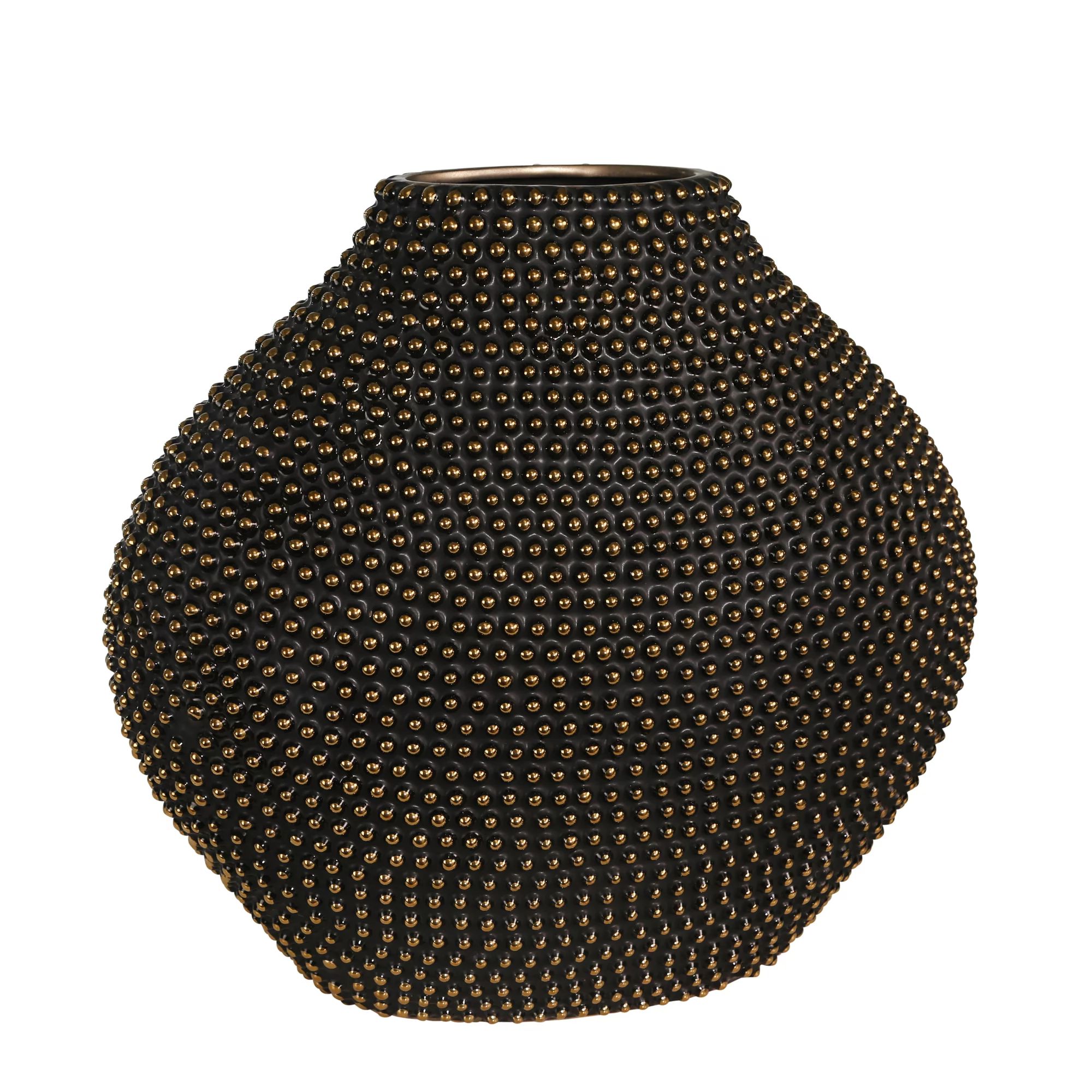 Sagebrook Home Ceramic 16" Beaded Vase 14815-01 - Walmart.com | Walmart (US)