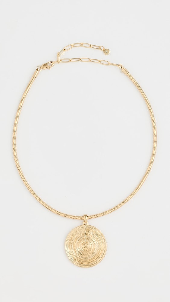 Statement Swirl Pendant Choker | Shopbop