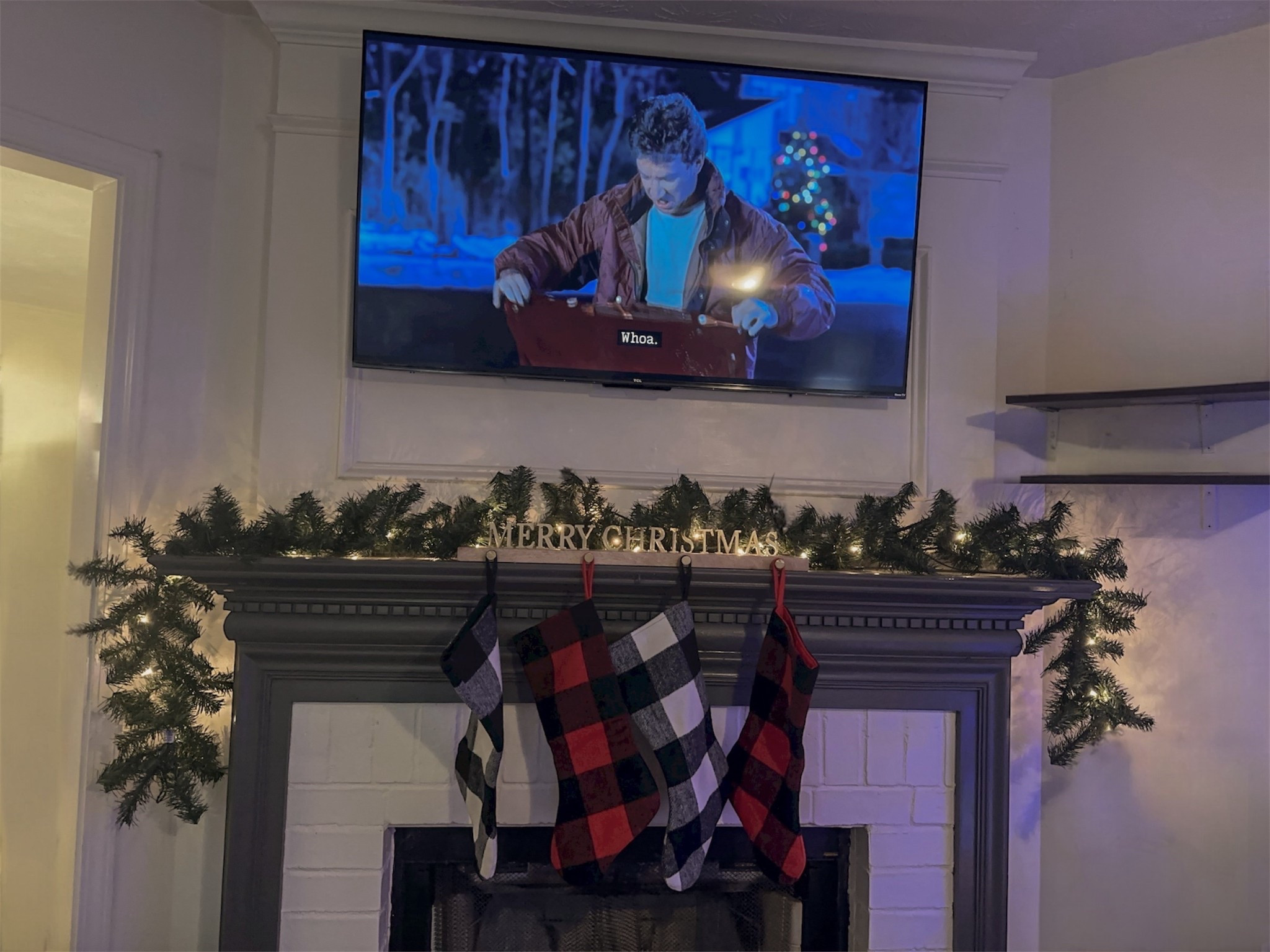 Kicked off Christmas movie season early and I’m not mad about it 🎅✨
My mantle is officially in full cozy mode — light-up garland, stockings hung, and all the twinkle lights 😍
Linking everything that made this space feel so warm and festive this year!

#LTKHome #LTKHoliday #LTKUnder50 #CozyHome #ChristmasDecor #HolidayVibes #HomeDecor #MantleDecor #AmazonHome #FestiveHome #ChristmasAesthetic #HolidayHomeDecor

#LTKSeasonal #LTKHoliday #LTKHome