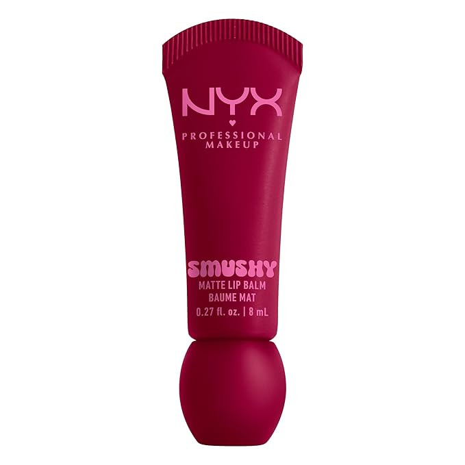 NYX PROFESSIONAL MAKEUP Smushy Matte Lip Balm, Tinted Lip Moisturizer with Soft, Matte Finish - S... | Amazon (US)