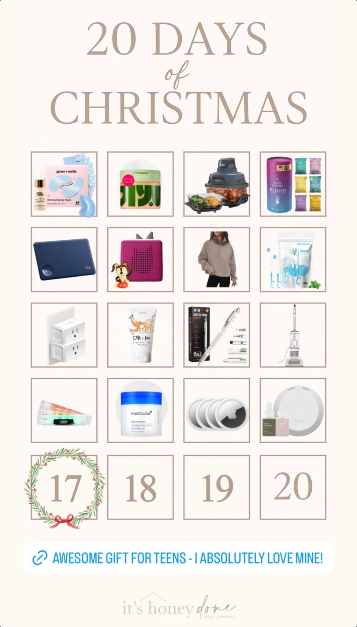 I LOVE mine - and honestly would make such a great gift or stocking stuffer for teens! 



#LTKGiftGuide #LTKHoliday #LTKFindsUnder50