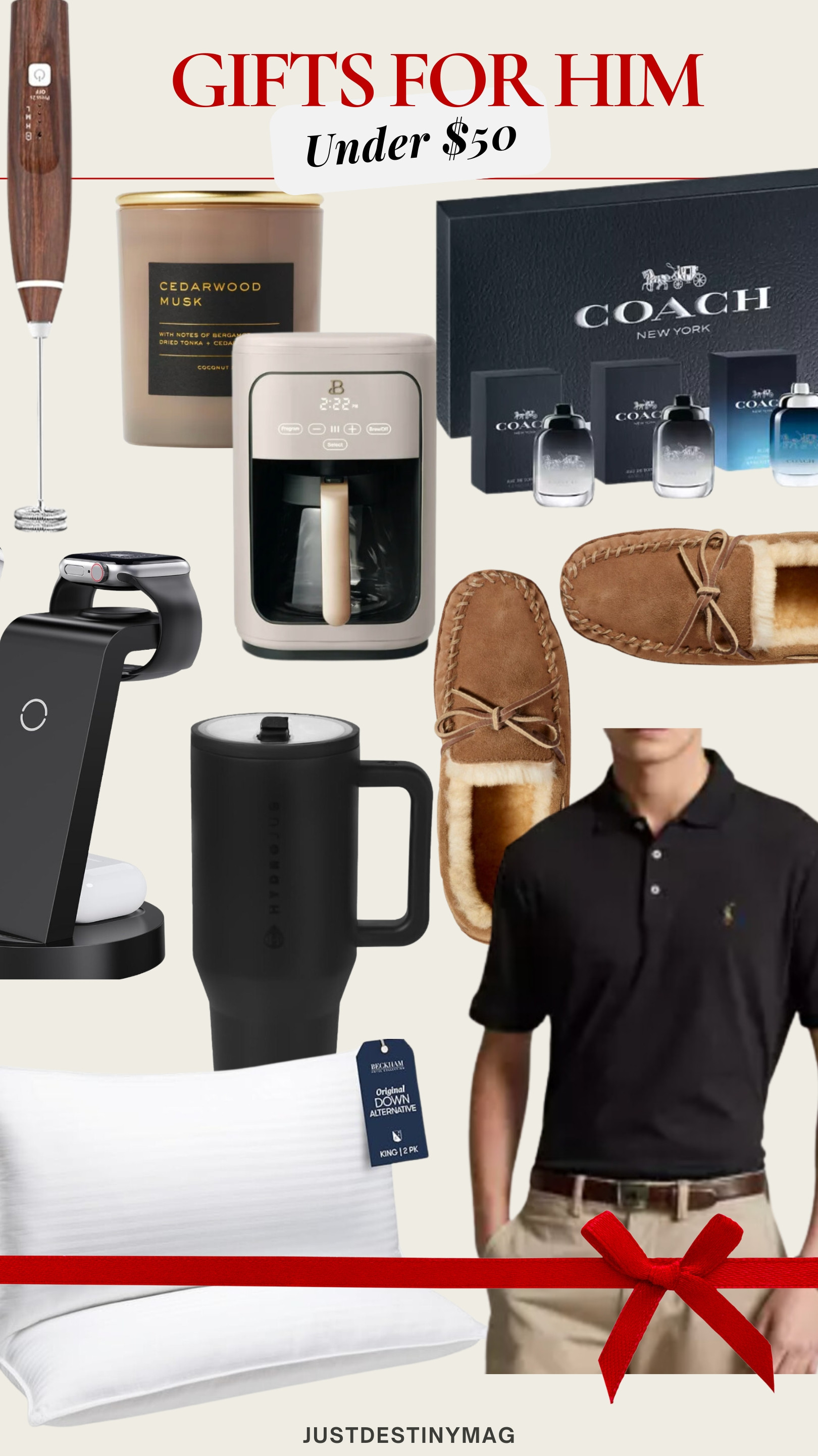Gift-giving for him on a budget? These gifts under $50 pack style and practicality without breaking the bank! 


#GiftsUnder50 #GiftGuideForHim #BudgetGiftsForMen #HolidayGiftGuide #StockingStuffers 

 

#LTKMens #LTKCyberWeek #LTKGiftGuide #LTKHoliday