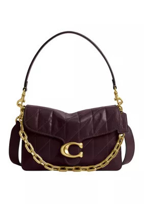 COACH Chain Tabby Shoulder Bag with Quilting | Belk