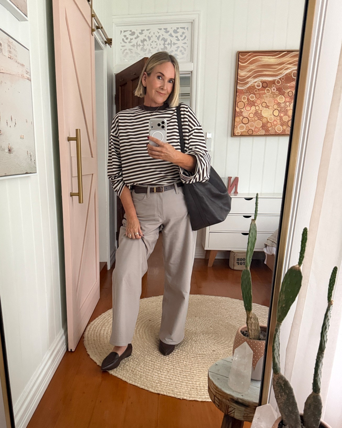 Wearing:

Size M in top
Size AU14/US31 in denim

Shoes: FRANKIE4 Briar 

#LTKmidsize #LTKover50style #LTKaustralia