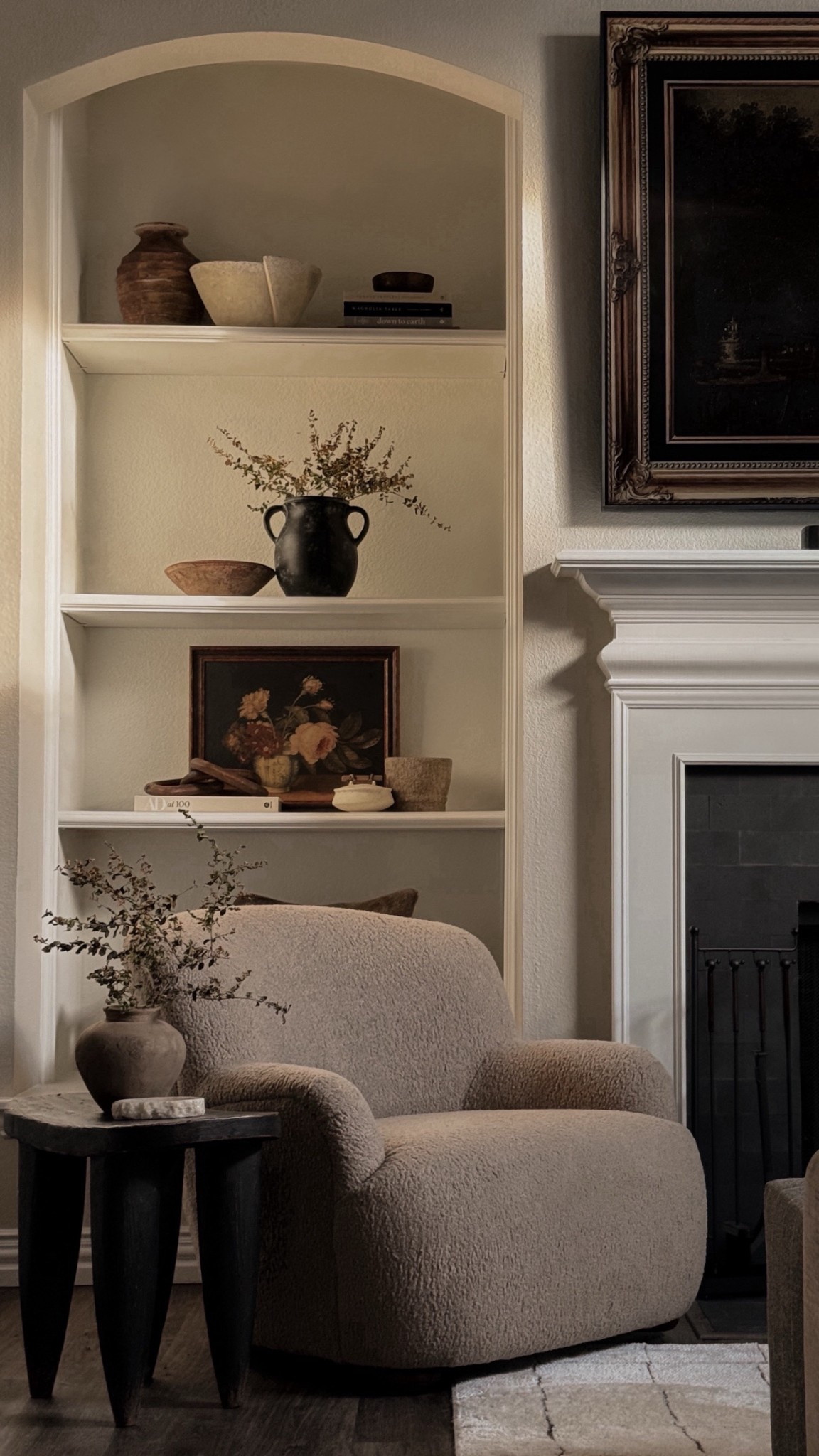 Cozy corner details 

#LTKSeasonal #LTKHome #LTKSaleAlert