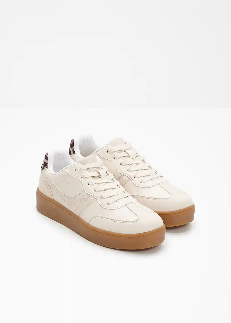 Sportlicher Plateau Sneaker im Retro Look - weiß | bonprix | Bonprix DE