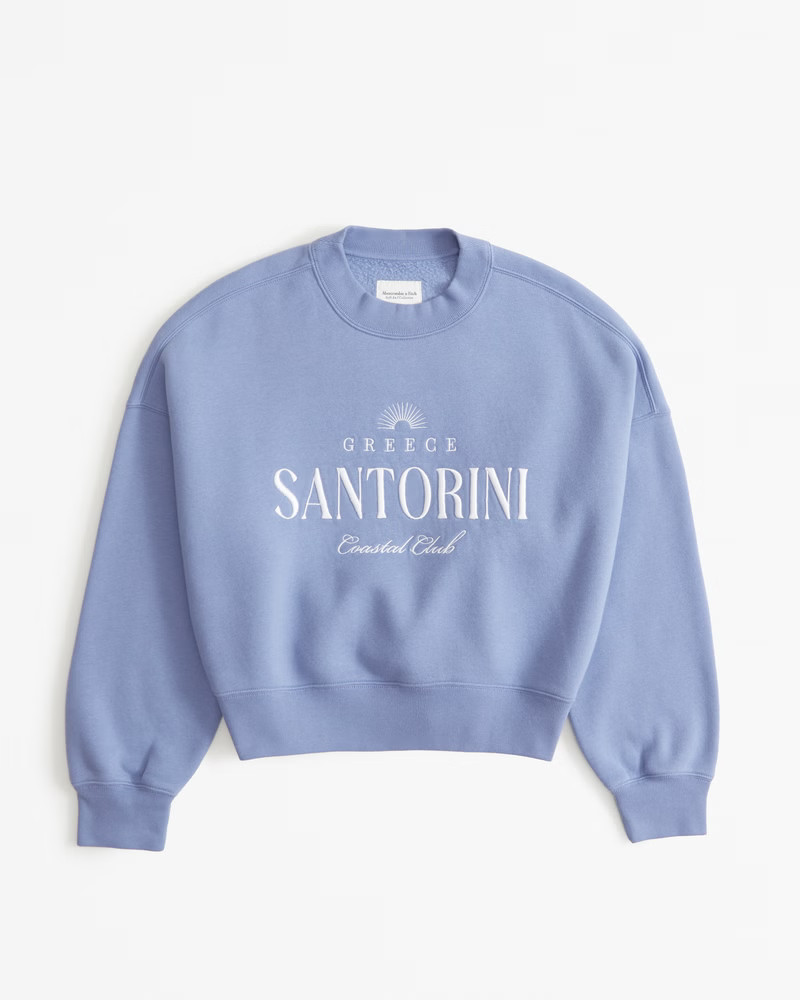 Women's Destination Club Sunday Crew | Women's Tops | Abercrombie.com | Abercrombie & Fitch (US)