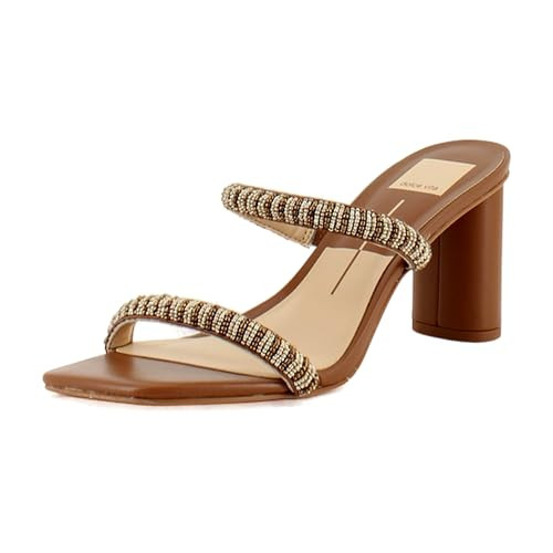 Dolce Vita Women's NOLAH Heeled Sandal, TAN MULTI, 8 | Amazon (US)