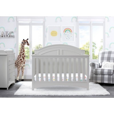 Delta Children Perry 6-in-1 Convertible Crib - Greenguard Gold Certified - Moonstruck Gray | Target