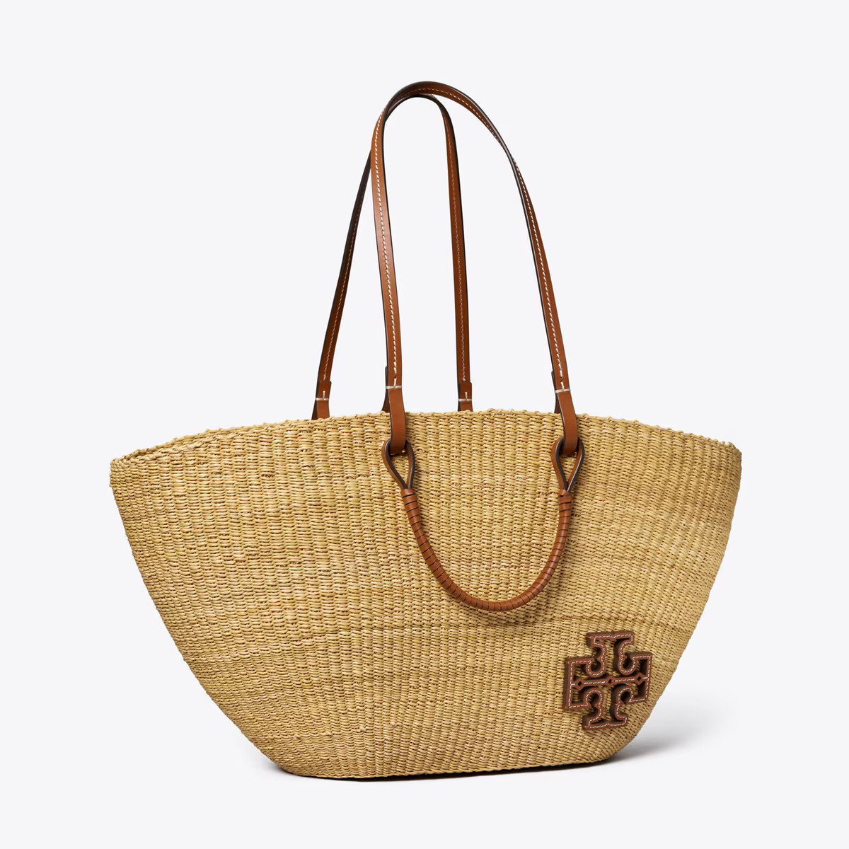ELLA STRAW BASKET TOTE | Tory Burch (US)