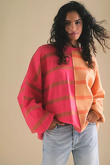 Uptown Stripe Pullover | Free People (Global - UK&FR Excluded)