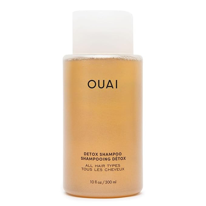 OUAI Detox Shampoo - Clarifying Shampoo for Build Up, Dirt, Oil, Product and Hard Water - Apple C... | Amazon (US)