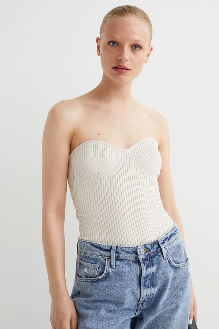 Rib-knit Tube Top | H&M (US)