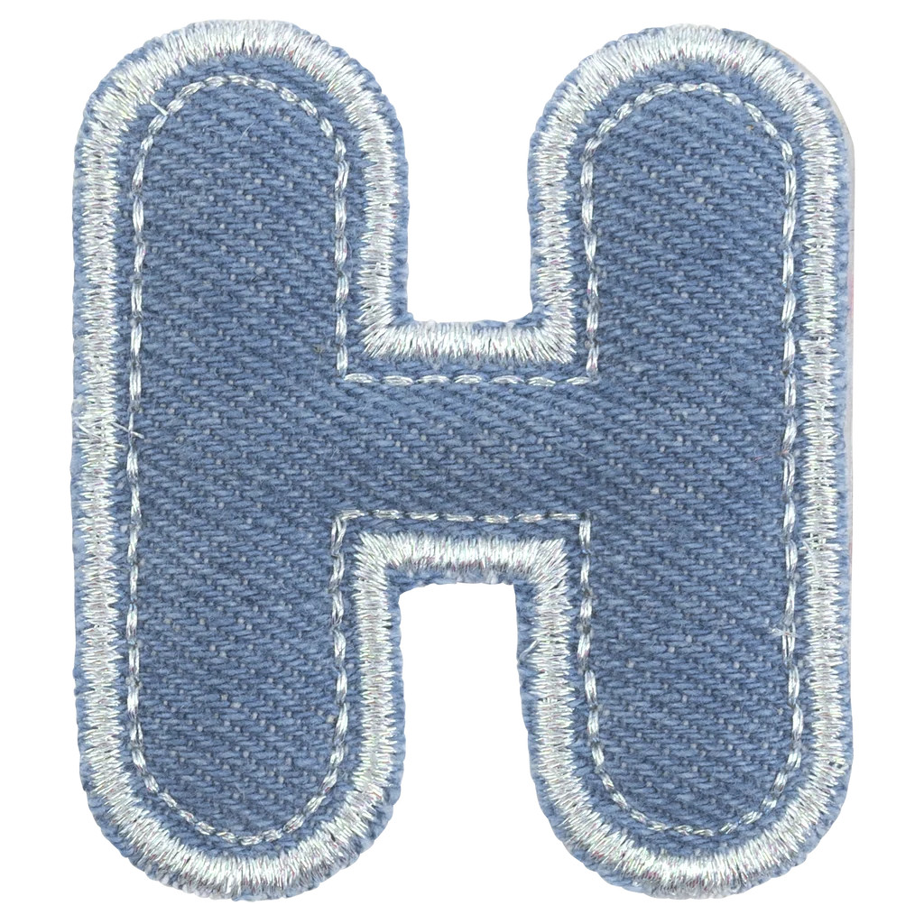 Blue Jean Letter Patch | Stoney Clover Lane
