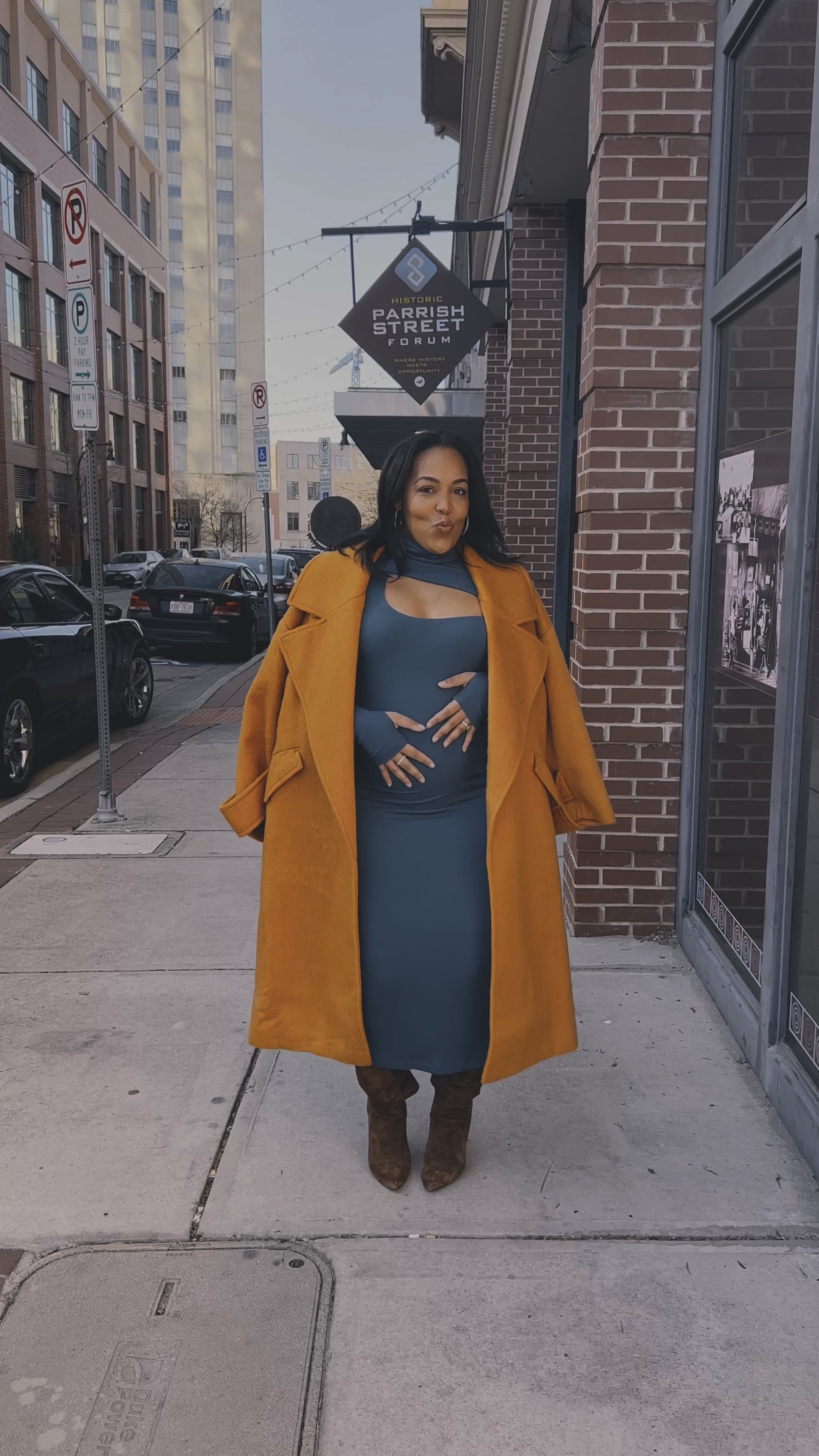 This dress will be a pregnancy staple for the next few months! 🥰 

#LTKbump