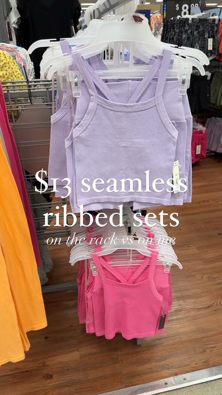 Walmart Wednesday! Loving these $13 seamless ribbed sets 🫶🏼 The colors are so good, I had to get all 3! Also available in black! Which color are you eyeing? 

🫶🏼Click the follow button to see more affordable fashion finds and more 🫶🏼

Sized up to a large in all 3, a medium would offer me a little more compression! Juniors sizing so size up! 


#LTKstyletip #LTKFind #LTKunder50