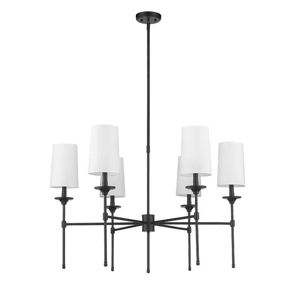 Hayse 6 - Light Dimmable Classic / Traditional Chandelier | Wayfair North America