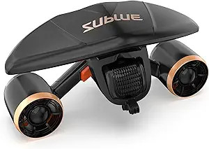 Mix Pro Dual Motor Underwater Scooter - 2 Speed Modes, 60 Min Runtime, 131ft Depth with Camera Mo... | Amazon (US)