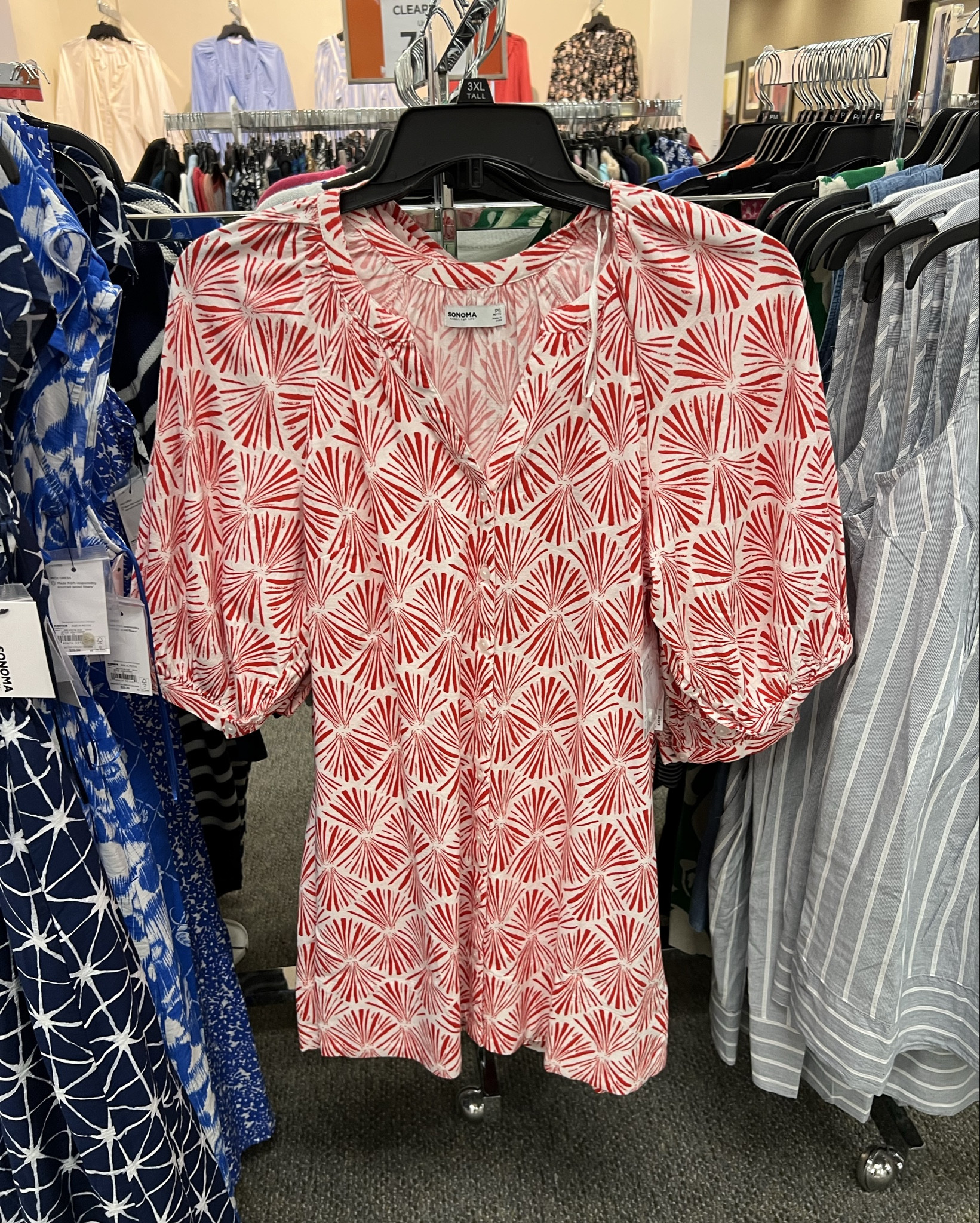 Kohl’s puff sleeve dress, nice lightweight fabric, pretty prints, swipe to see them all. #kohls fashion 

#LTKFindsUnder100 #LTKStyleTip